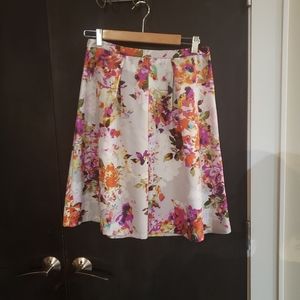 The Limited floral skirt